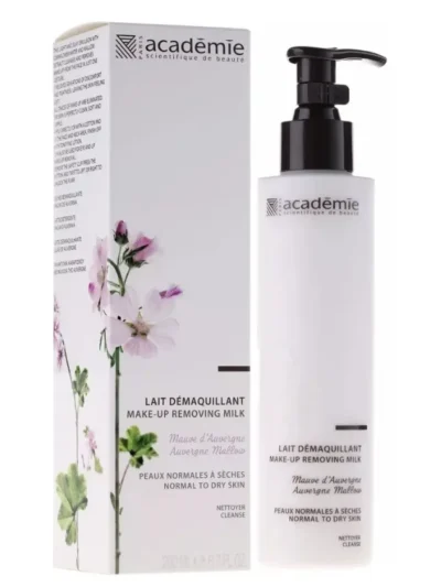 Молочко для демакіяжу Овернськая мальва Academie Make-up Removing Milk