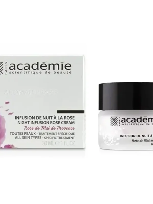 Нічний крем Трояндова інфузія Academie Night Infusion Rose Cream