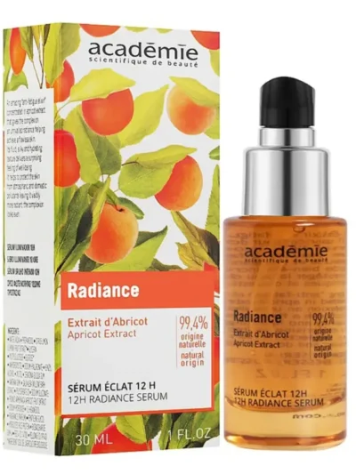 Абрикосова сироватка «Сяйво 12 годин» Academie 12H Radiance Serum