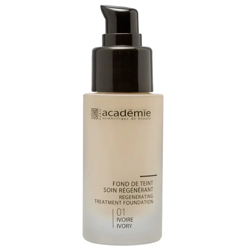 3145079118014 Регенерувальна тональна основа Academie Regenerating Treatment Foundation Ivory 01
