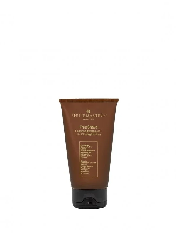 Емульсія до, для та після гоління Philip Martins Free Shave 3 in 1 Shaving Emulsion