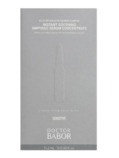 Ампули для обличчя Doctor Babor Instant Soothing Ampoule Serum Concentrare 7x2 мл