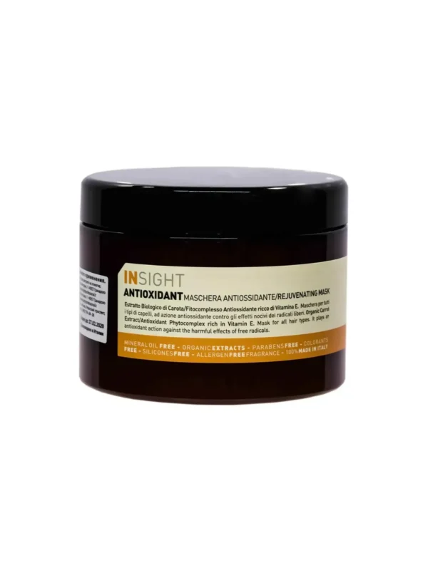 Антиоксидантна тонізуюча маска для волосся Insight Antioxidant Rejuvenating Mask 500 мл