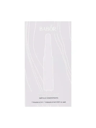 Babor Ampoule White Collection (Hydra Plus, Multi Vitamin, Algae Vitalizer, Perfect Glow, Active Night,3D Firming,Lift Express) 7x2ml