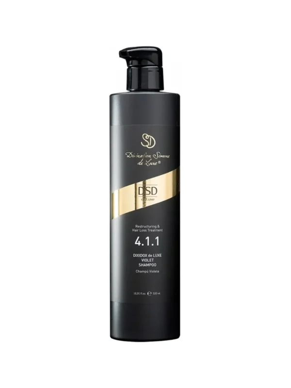 Фіолетовий шампунь для догляду за світлим і сивим волоссям DSD de Luxe 4.1.1 Violet Shampoo 500 мл