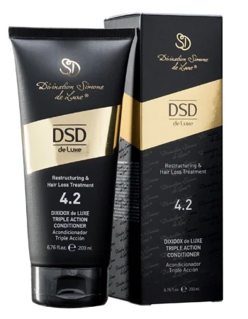 Acondicionador para mejorar la estructura capilar y estimular el crecimiento del cabello Acondicionador DSD de Luxe 4.2 Triple Acción