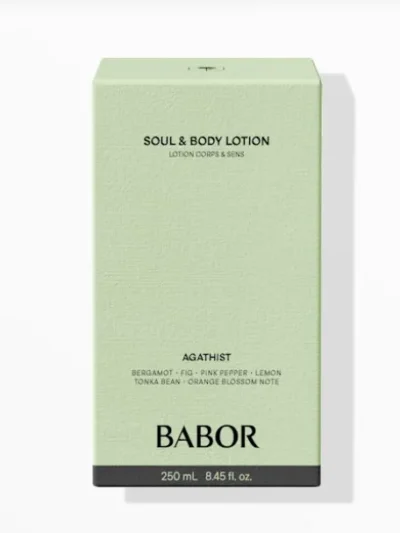 Легкий зволожувальний крем для тіла BABOR Soul & Body Lotion Agathist 250 мл