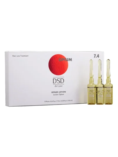 Лосьйон для відновлення структури волосся та прискорення їх росту DSD de Luxe 7.4 Opium Lotion 10 мл х 10 шт