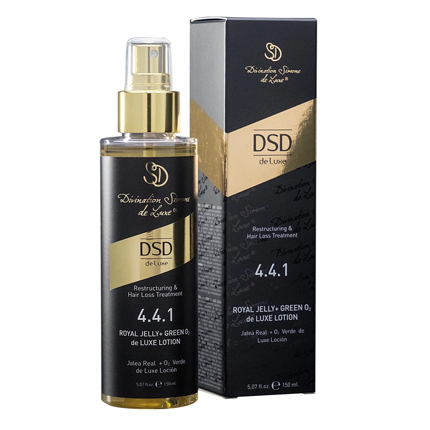 Лосьйон для зволоження шкіри голови DSD de Luxe 4.4.1 Royal Jelly + GreenO2 Лосьйон для зволоження шкіри голови DSD de Luxe 4.4.1 Royal Jelly + GreenO2