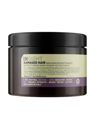 Restorative mask for damaged hair Insight Damaged Hair Restructurizing Mask 500 ml