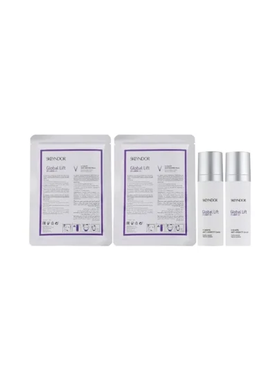 Skeyndor Global Lift V-Shape Lifting set (serum/30ml + cr/30ml + mask/2pcs)