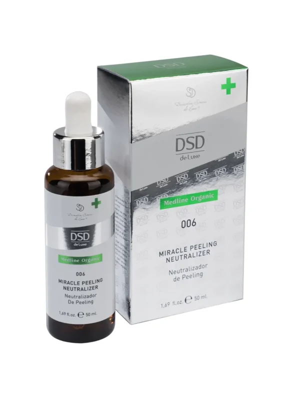 Нейтралізатор пілінгу DSD de Luxe 006 Medline Organic Miracle Peeling Neutralizer 50 мл