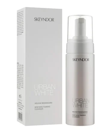 Очищувальний мус із молочною кислотою Skeyndor Urban White Skin Foaming Cleanser
