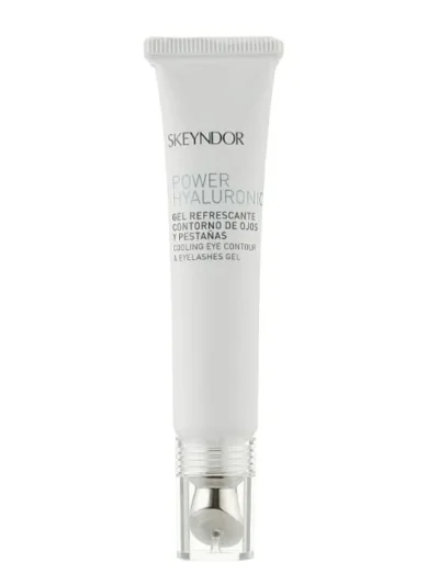 Охолоджувальний гель для очей та вій Skeyndor Power Hyaluronic Cooling Eye Contour & Eyelashes Gel