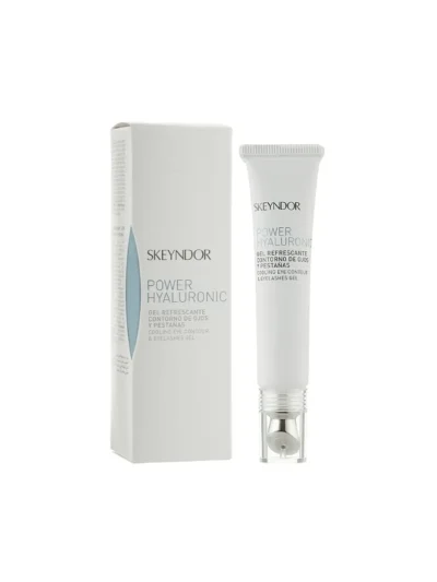 Охолоджувальний гель для очей та вій Skeyndor Power Hyaluronic Cooling Eye Contour & Eyelashes Gel 15 мл