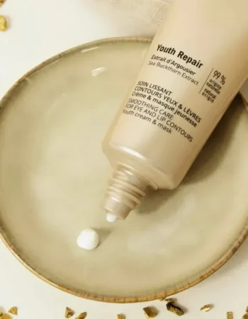 Омолоджувальна крем-маска для шкіри навколо очей і губ Academie Youth Repair Smoothing Care Eye & Lip Youth Cream & Mask 40 мл