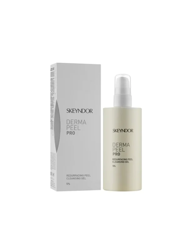 Resurfacing peel cleansing gel