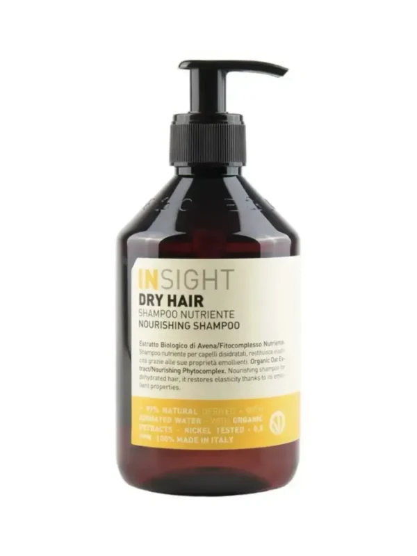 Шампунь поживний для сухого волосся Insight Dry Hair Nourishing Shampoo 400 мл