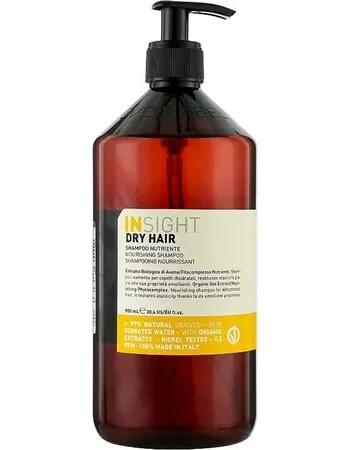 Шампунь поживний для сухого волосся Insight Dry Hair Nourishing Shampoo