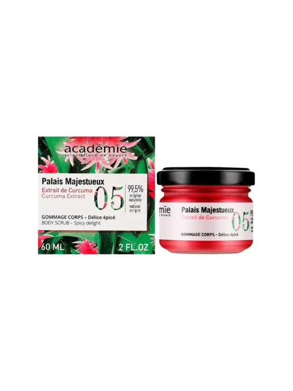 Скраб для тіла з куркумою Académie Body Scrub – Spicy Delight 60 мл
