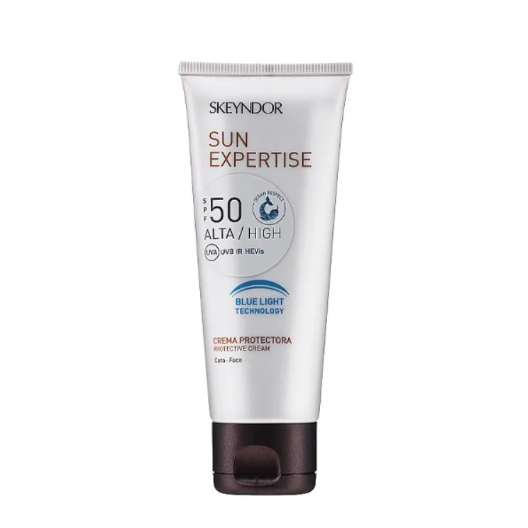 Сонцезахисний крем SPF 50+ Skeyndor Sun Expertise Blue Light Protective Cream SPF 50+ 75 мл (1)_6 Сонцезахисний крем SPF 50+ Skeyndor Sun Expertise Blue Light Protective Cream SPF 50+