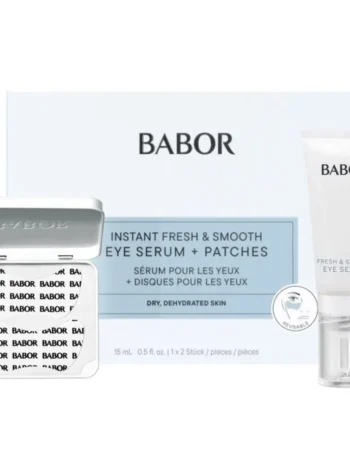 Сироватка + патчі для контуру очей Doctor Babor Fresh&Smooth Eye Serum+Patch