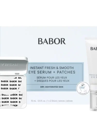 Сироватка + патчі для контуру очей Doctor Babor Fresh&Smooth Eye Serum+Patch