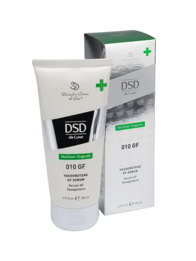 Serum with growth factors to restore dry and brittle hair DSD de Luxe 010 Medline Organic Vasogrotene Gf Serum 200 ml