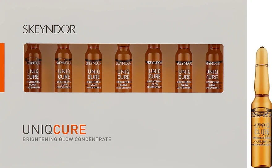 Uniqcure Brightening Glow Concentrate освітлювальний концентрат Uniqcure Brightening Glow Concentrate