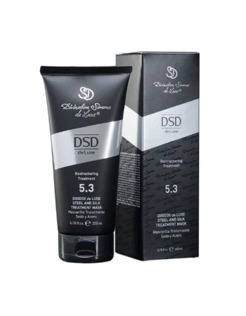Mascarilla capilar regeneradora DSD De Luxe 5.3 Mascarilla de tratamiento de acero y seda 200 ml 