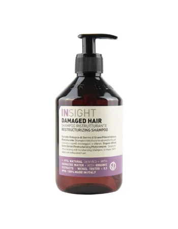Champú reparador para cabellos dañados Insight Damaged Hair Resctructurizing Shampoo 400 ml