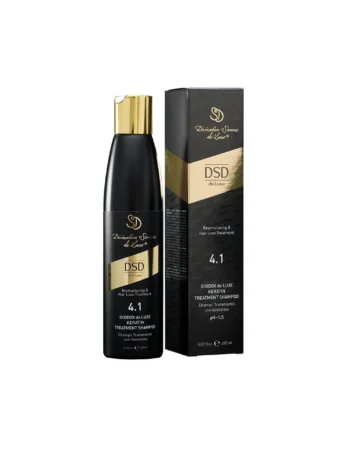 DSD de Luxe 4.1 Champú de tratamiento con queratina 200 ml champú revitalizante con queratina