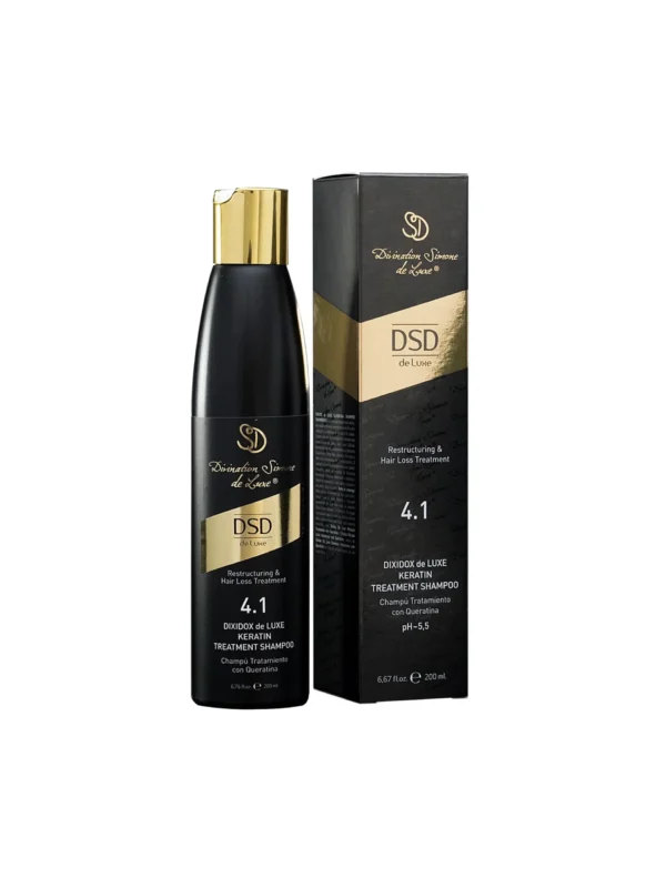 Відновлюючий шампунь з кератином DSD de Luxe 4.1 Keratin Treatment Shampoo 200 мл