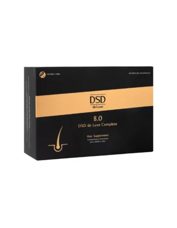 Complejo vitamínico y mineral para mejorar el crecimiento del cabello y restaurar su estructura DSD de Luxe 8.0 Cápsulas Completas 60 cápsulas