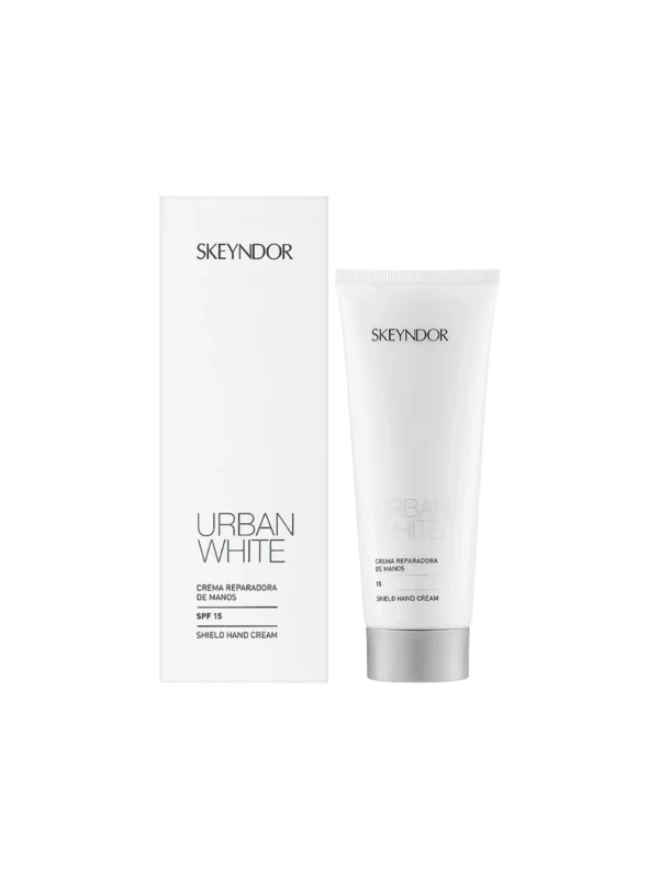 Захисний освітлювальний крем для рук Skeyndor Urban White Shield Hand Cream SPF15 75 мл