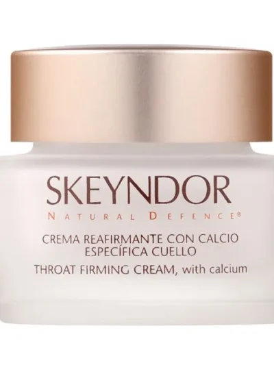 Зміцнюючий крем з кальцієм для шиї та декольте Skeyndor Natural Defence Throat Firming Cream With Calcium
