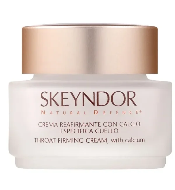 Зміцнюючий крем з кальцієм для шиї та декольте Skeyndor Natural Defence Throat Firming Cream With Calcium