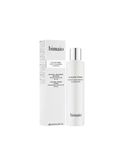 Tónico equilibrante iluminador Bimaio B-Glow 200ml