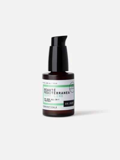 Крем для догляду за зоною навколо очей BEAUTÉ MEDITERRANEA EYE HERO ALL-IN-1 TREATMENT HEMP LINE 15 мл
