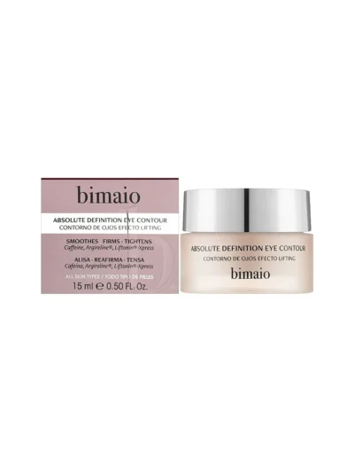Crema contorno de ojos efecto lifting Bimaio Contorno de ojos definición absoluta 15 ml