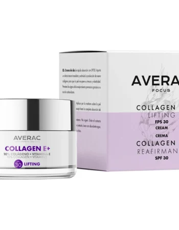 Averac Focus Colágeno E+ SPF 30 50 ml crema con colágeno y vitamina E para el rostro