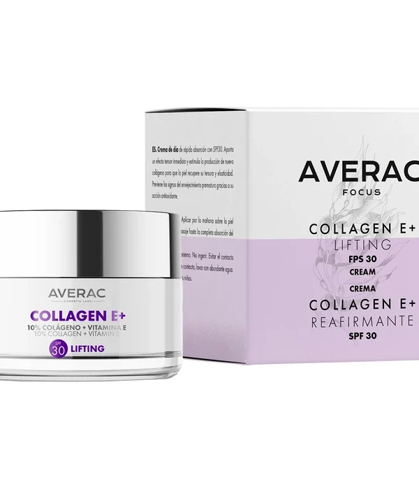 Крем з колагеном та вітаміном Е для обличчя Averac Focus Collagen E+ SPF 30 50 мл