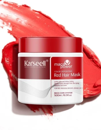 Маска для рудого волосся Karseell Maca Power Color Deposing Red Hair Mask 500 мл