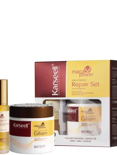 Набір для сухого та пошкодженого волосся Karseell Maca Power Essence Repair Set