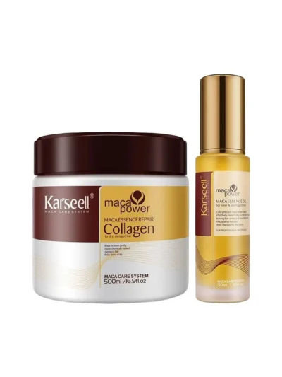 Set capilar Karseell Maca Power Essence Hidratación Reparación