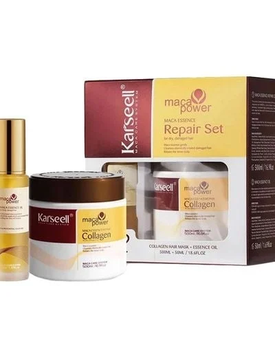Набір для волосся Karseell Maca Power Essence Moisturizing Repair