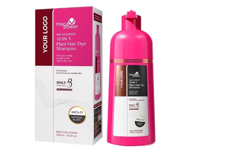 Шампунь для фарбування волосся 10 в 1 Karseell Maca Power Plant Hair Dye Shampoo Chestnut Brown 500 мл Шампунь для фарбування волосся 10 в 1 Karseell Maca Power Plant Hair Dye Shampoo Chestnut Brown 500 мл