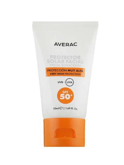 Сонцезахисний засіб для обличчя Averac Solar Facial Sunscreen SPF 50+ 50 мл
