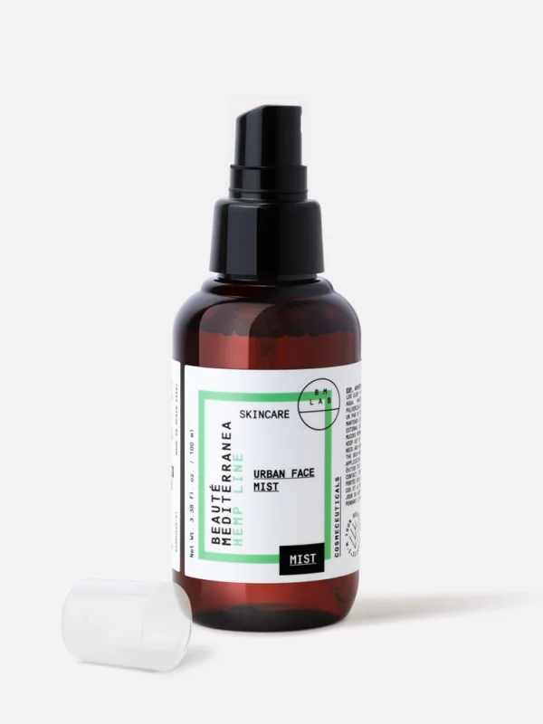 Захисний спрей-міст для обличчя BEAUTÉ MEDITERRANEA URBAN FACE MIST HEMP LINE