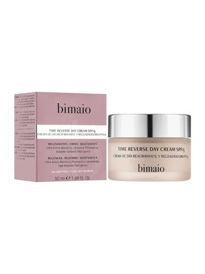 Crema de día revitalizante Bimaio Time reverse crema de día SPF15 50ml